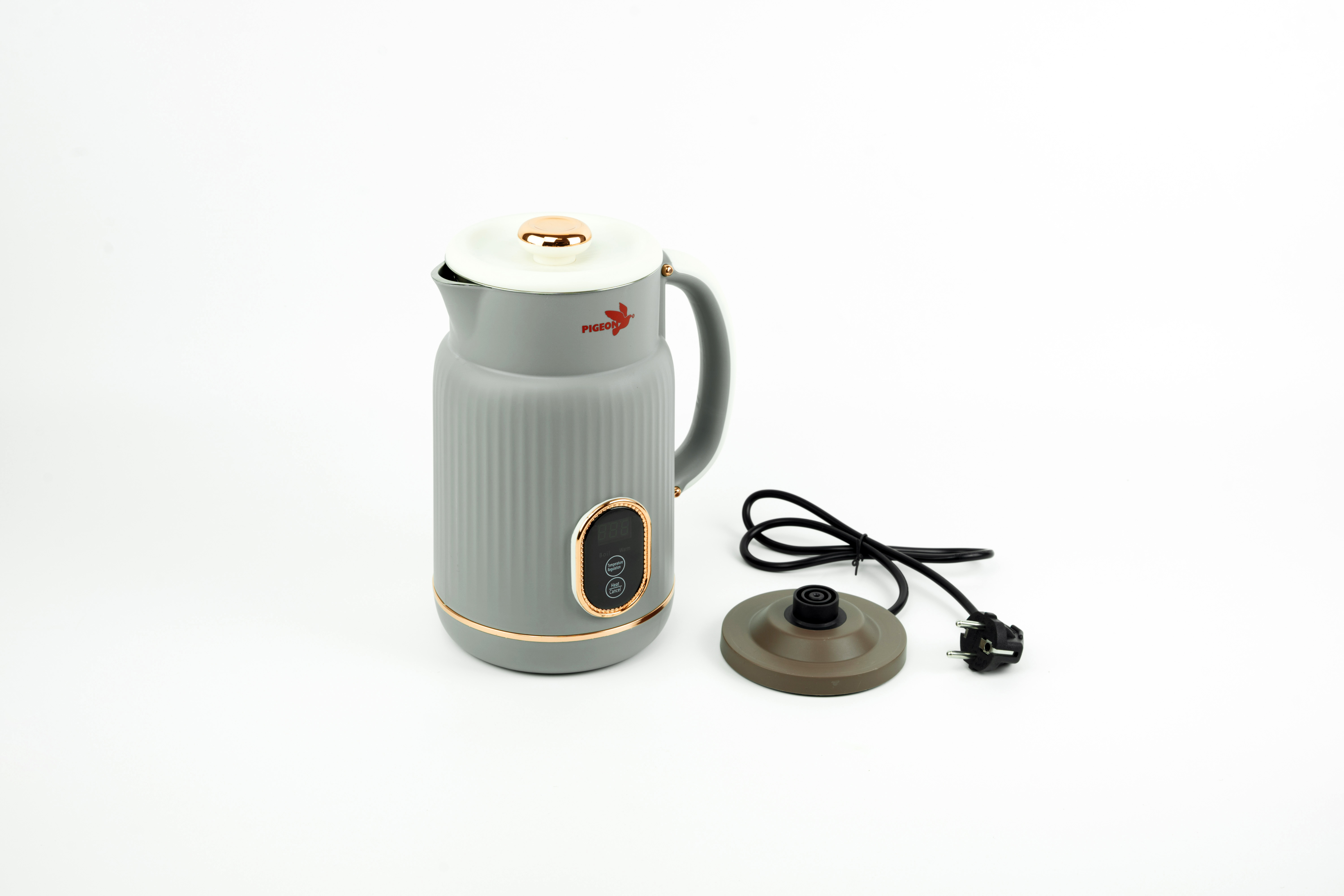 Pigeon Luxuary Plus - Model PG-04 Electric Kettle Stainless Steel 1.8 Ltr - Thumbnail 4