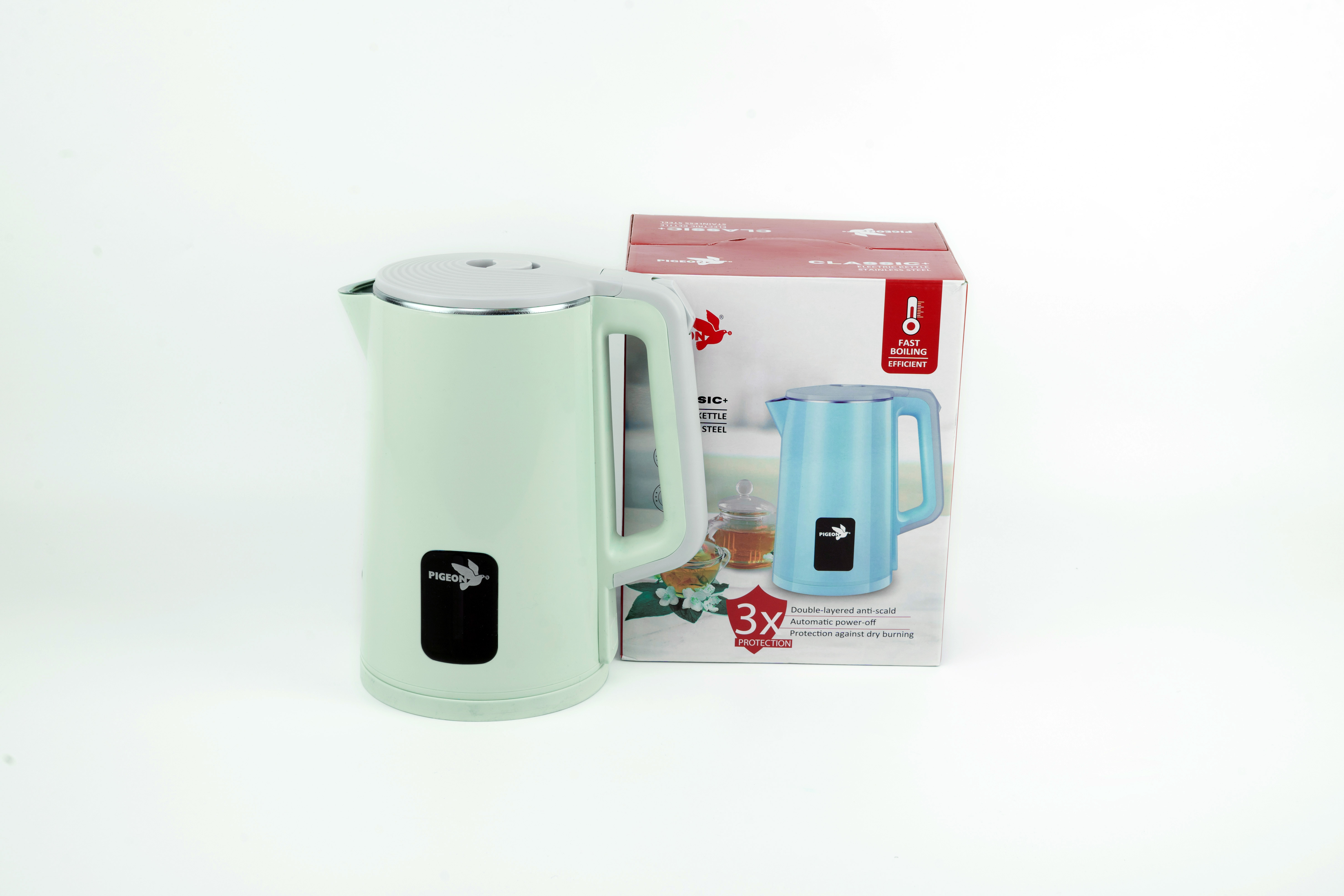 Pigeon Classic Plus - Model PG-02 Electric Kettle Stainless Steel 1.8 Ltr - Thumbnail 5