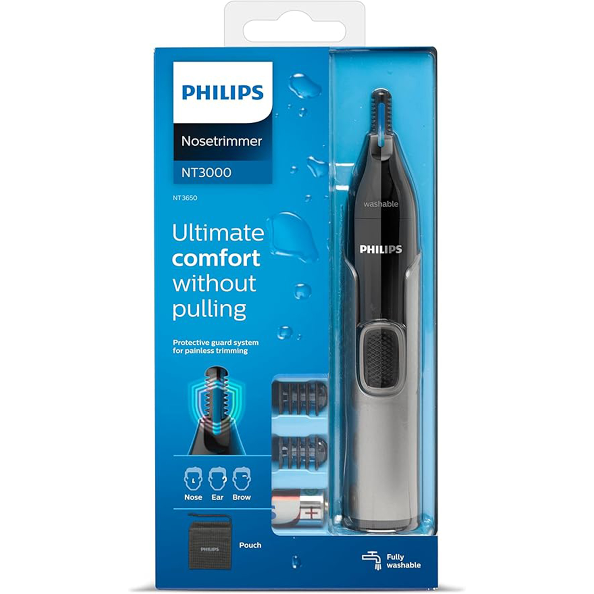 Philips Nose Trimmer NT3650/16 – Nose, Ear & Eyebrow - Thumbnail 2