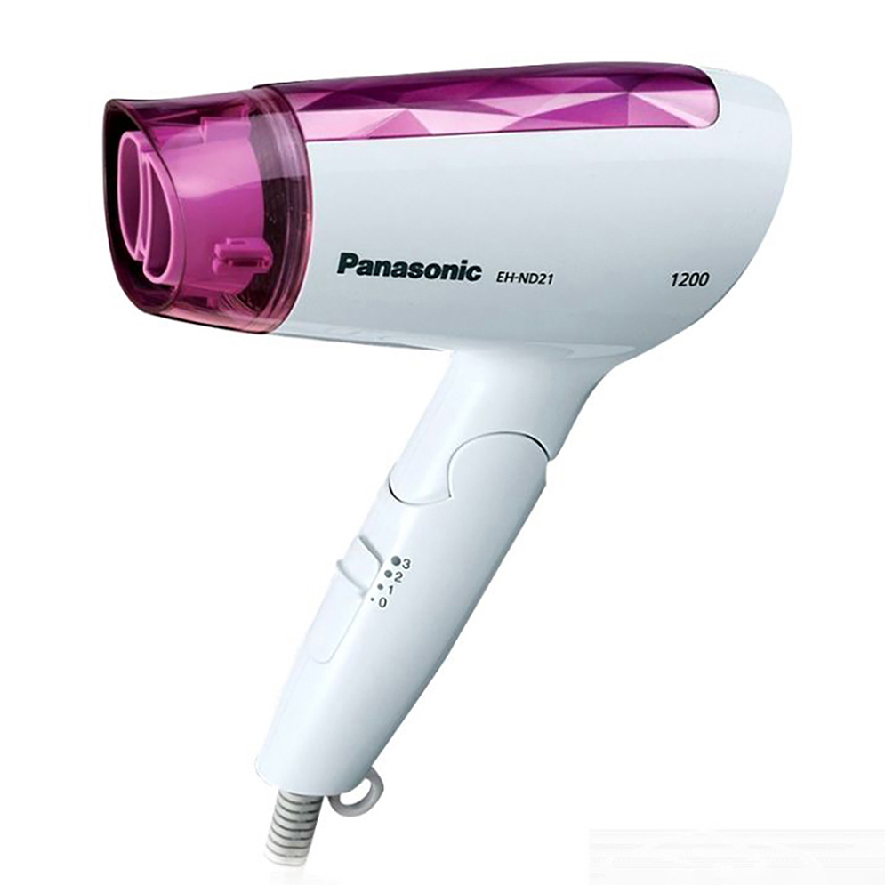 Panasonic Hair Dryer EH-ND21 – 1200W | 3 Speeds | Foldable & Quick Dry Nozzle - Thumbnail 4