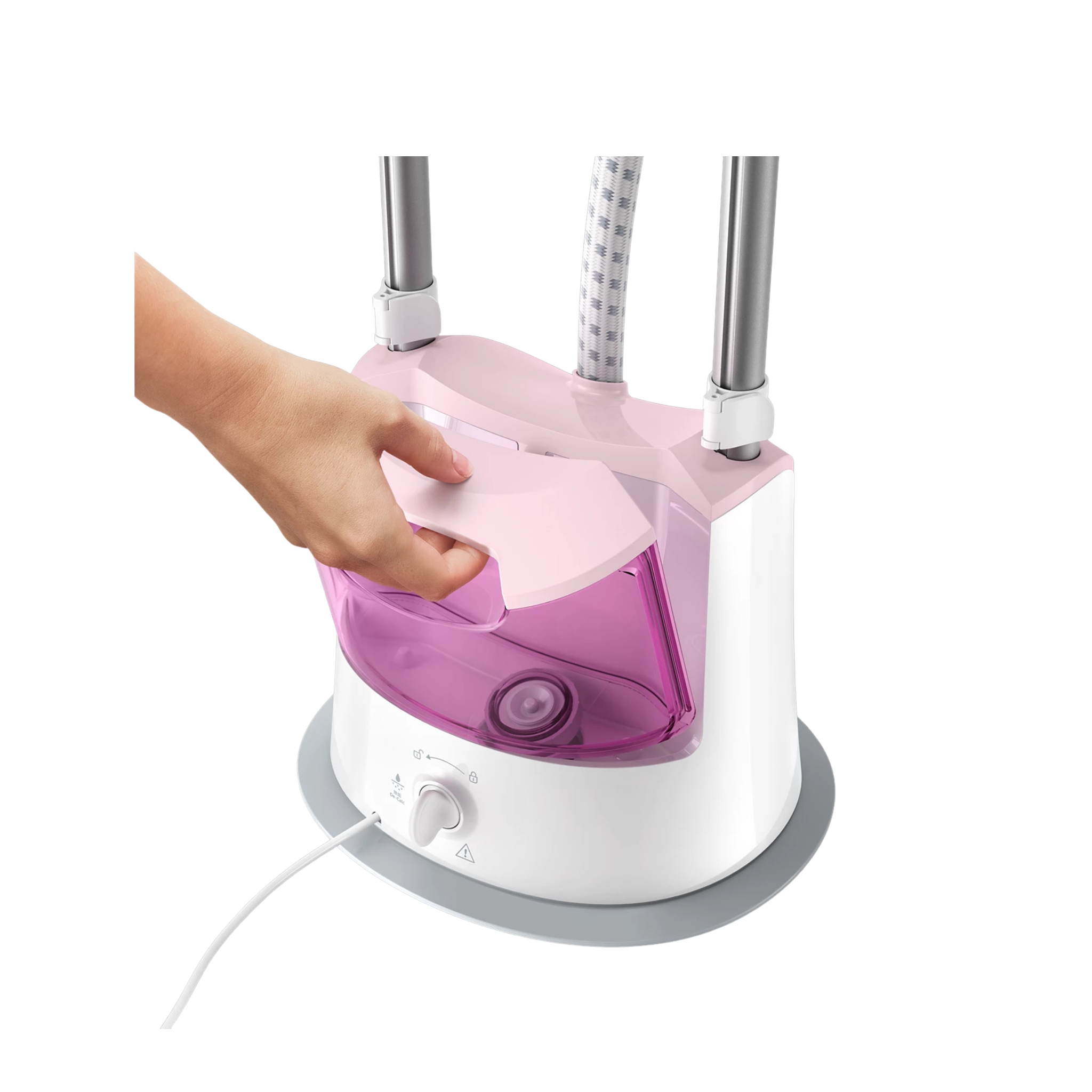 Philips GC485/46 EasyTouch Double Pole Garment Steamer | 1800 Watt - Thumbnail 3