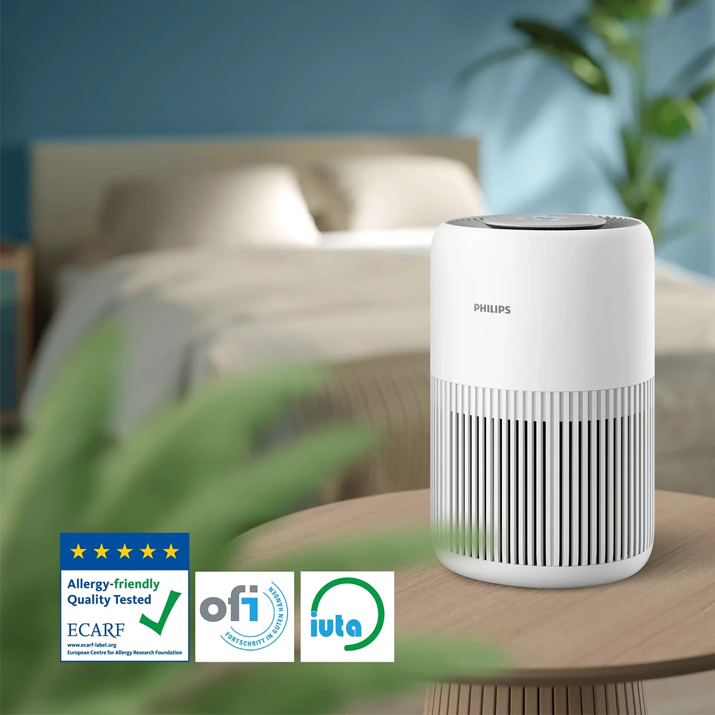 Philips PureProtect Mini 900 Series AC0920/10 Air Purifier for Home & Bedroom - Thumbnail 3