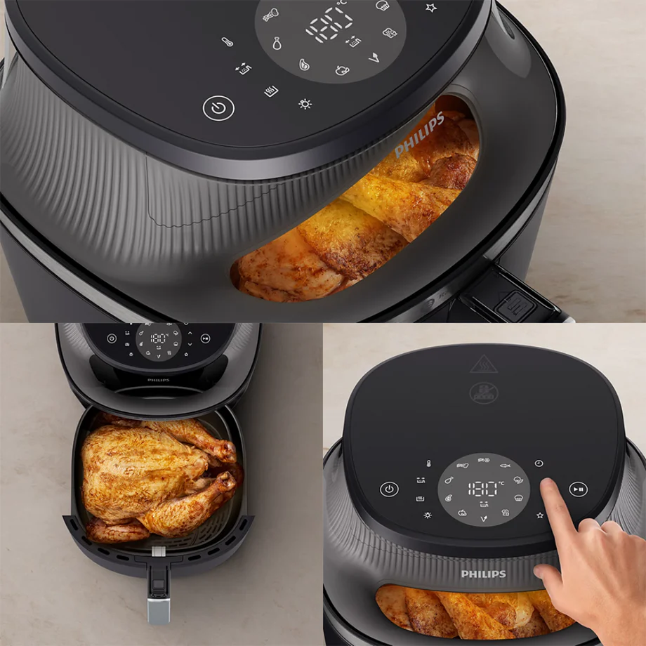 Philips Airfryer 3000 Series NA332 – 6.2L Large Capacity, 16 Functions, RapidAir Plus Technology - Thumbnail 3