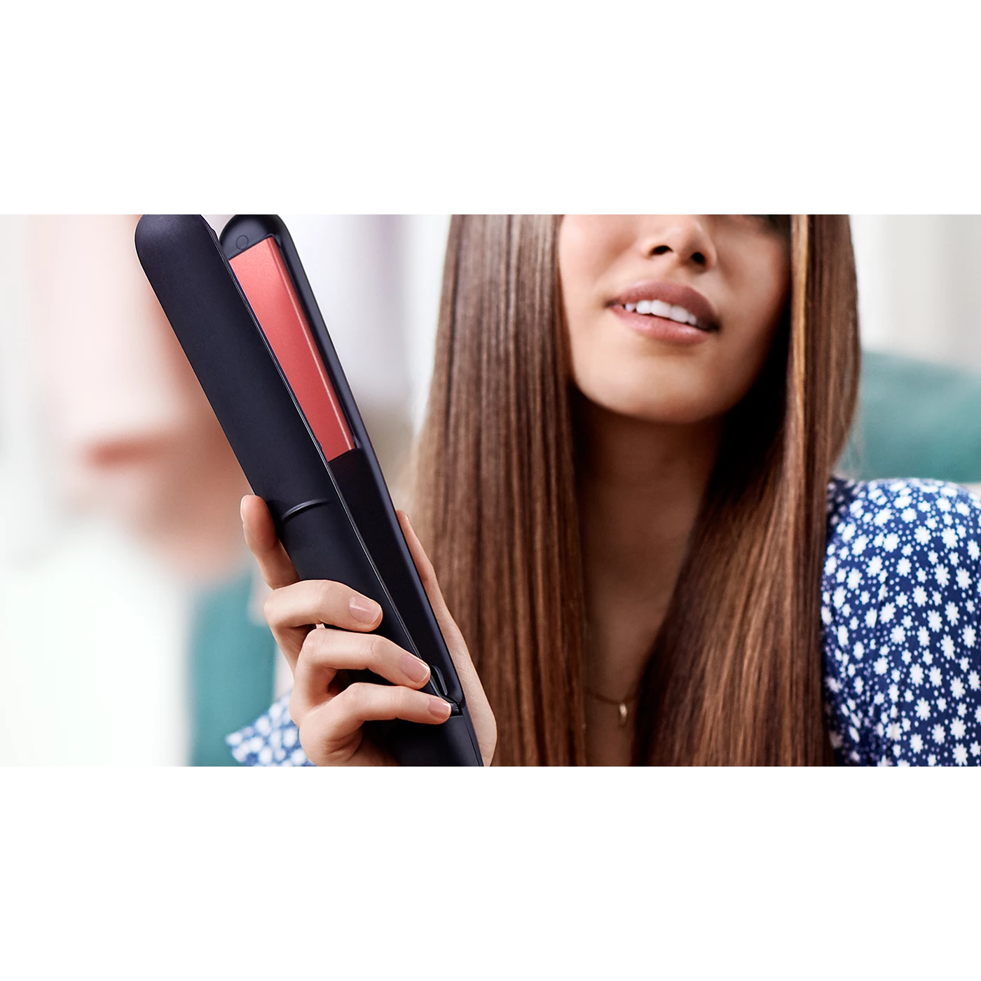 Philips Hair Straightener BHS376/00 – Professional Straightening with Keratin Care - Thumbnail 3