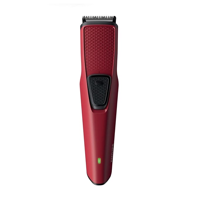 Philips Battery Powered BT1235/15 Skin-friendly Beard trimmer for Men Dura Power Technology, Cordless Rechargeable with USB Charging, Charging indicator, Travel lock - Thumbnail 2