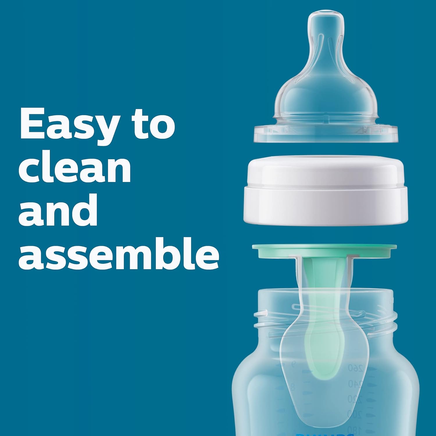 Philips Avent Anti-Colic Nipple Flow 3, 3M+, 2 Pack – SCY763/02 - Thumbnail 4