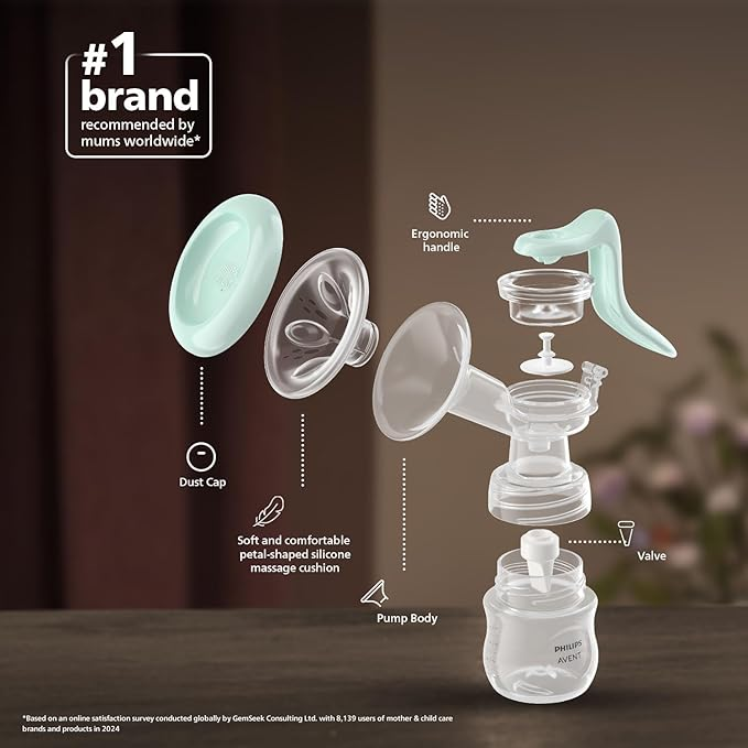 Philips Avent SCD417/20  Essential Manual Breast Pump - Thumbnail 5
