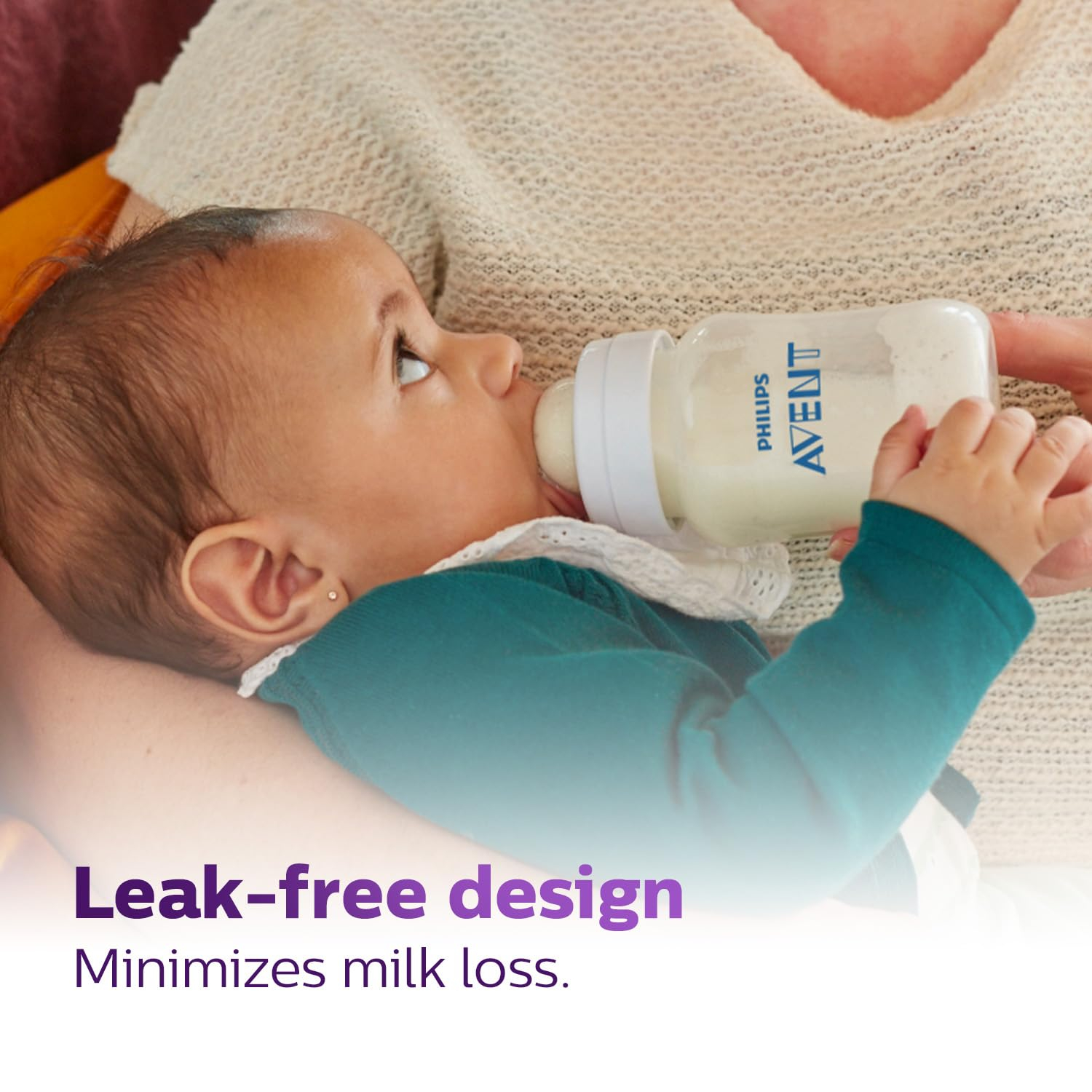 Philips Avent Anti-Colic SCY103/20 Baby Feeding Bottles | 9oz/260ml - Pack of 2 - Thumbnail 4