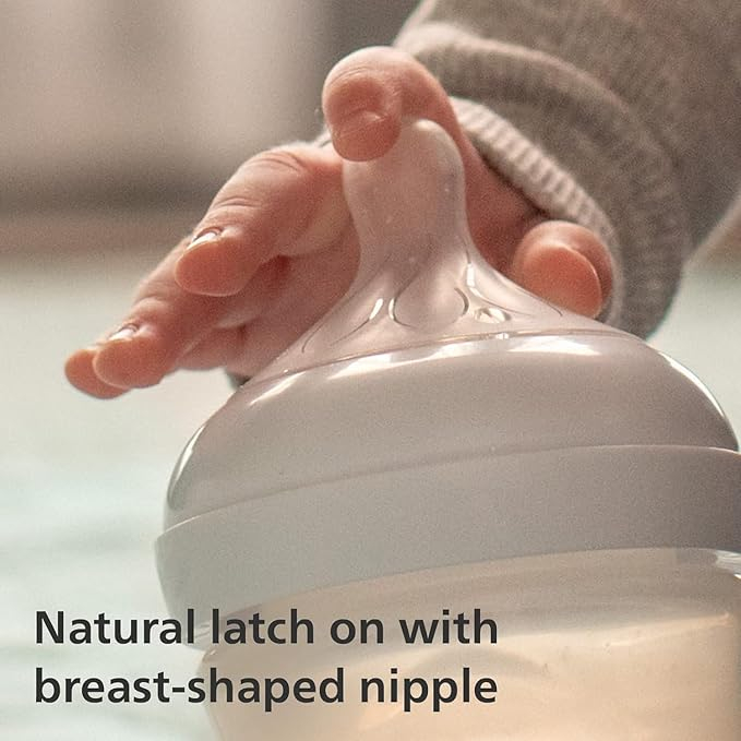 Philips Avent Natural Teat SCY962/02 (0m+) Newborn Flow 2 Pack - Thumbnail 2
