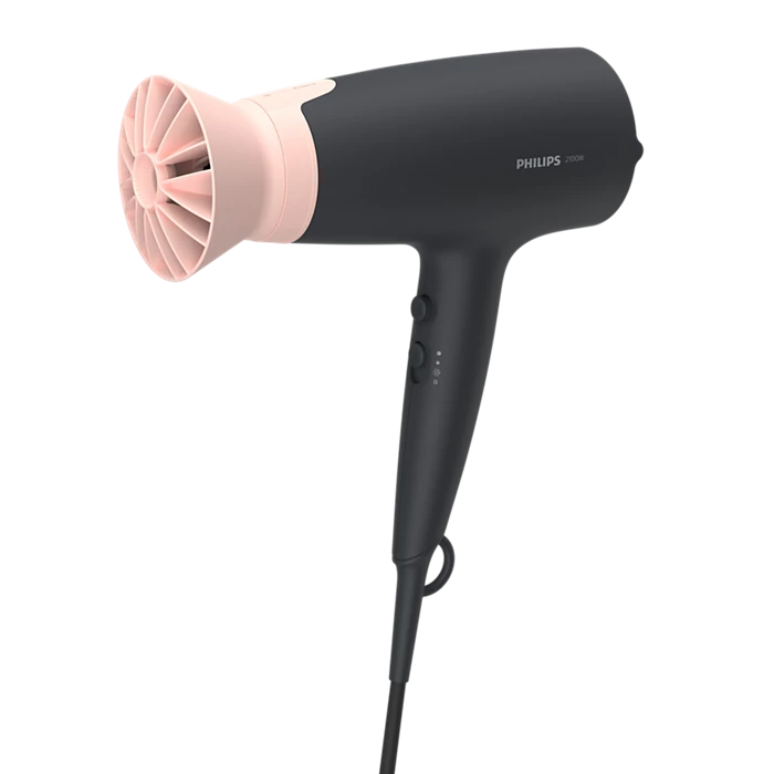 Philips 3000 Series Hair Dryer BHD350 – ThermoProtect 2100W | Advanced Ionic Care, Fast & Gentle Drying - Thumbnail 3