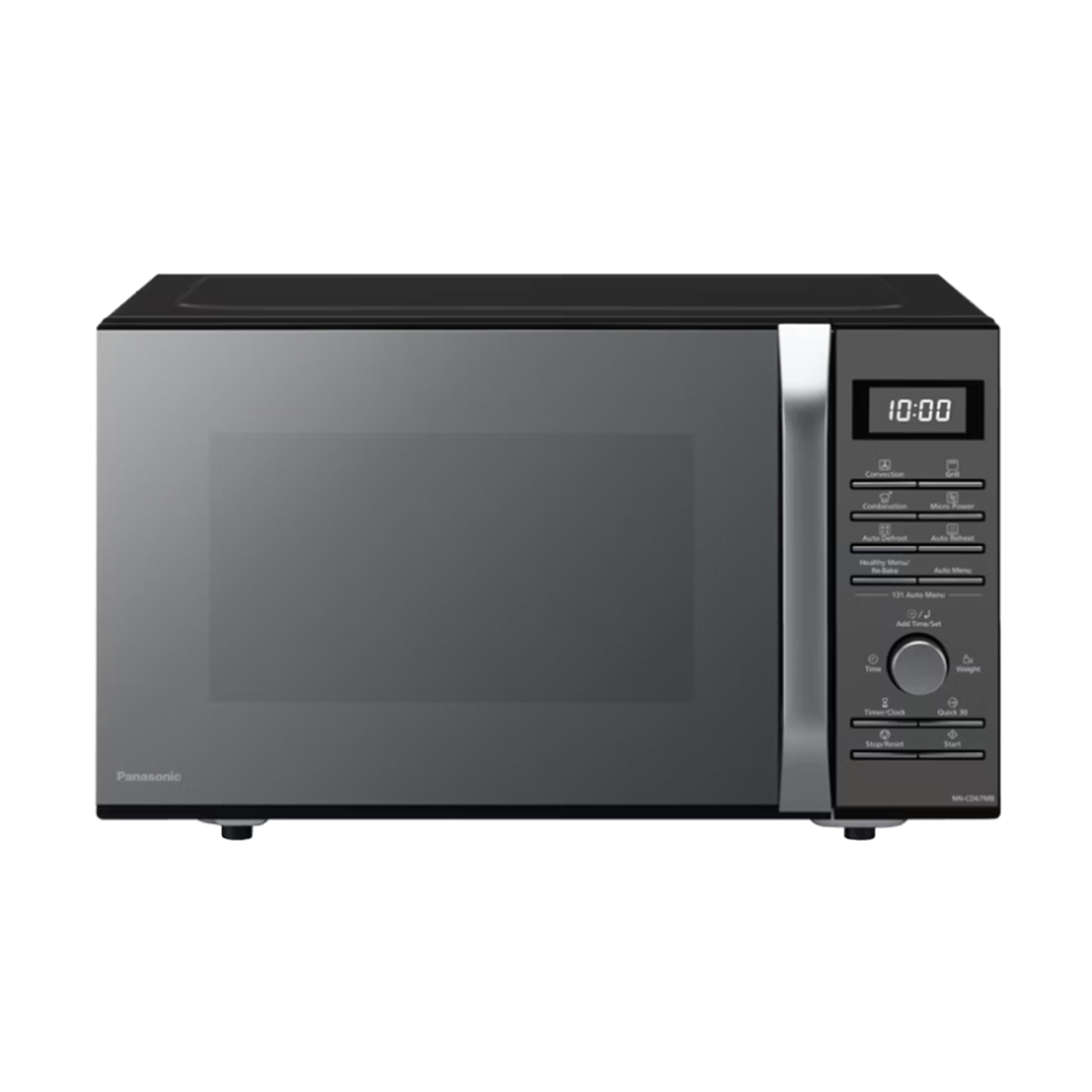 Panasonic Convection Microwave Oven – NN-CD67 (Black) 27L 4-In-1 Healthy Air Frying | 131 Auto Menus | Convection + Grill + Microwave | 1-Year Warranty - Thumbnail 3