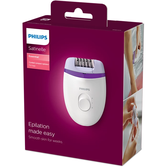 Philips Satinelle Essential Epilator BRE225/00 – Smooth Skin for Weeks - Thumbnail 2