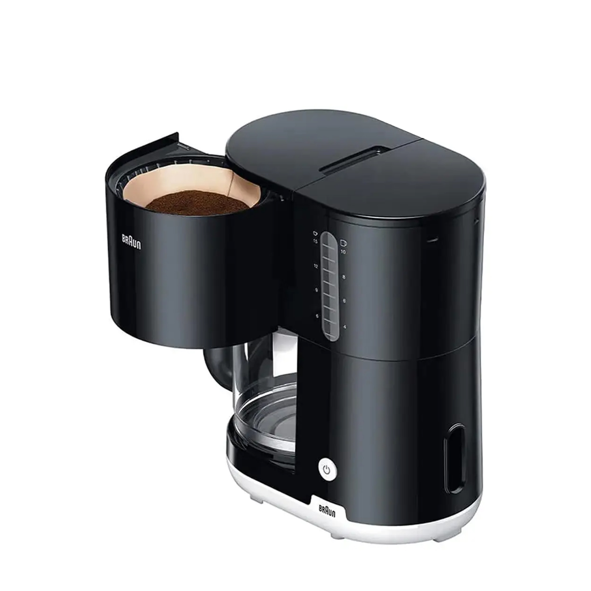 Braun Coffee Maker KF1100 – Black | 1000W | 10 Cups | OptiBrew System - Thumbnail 4