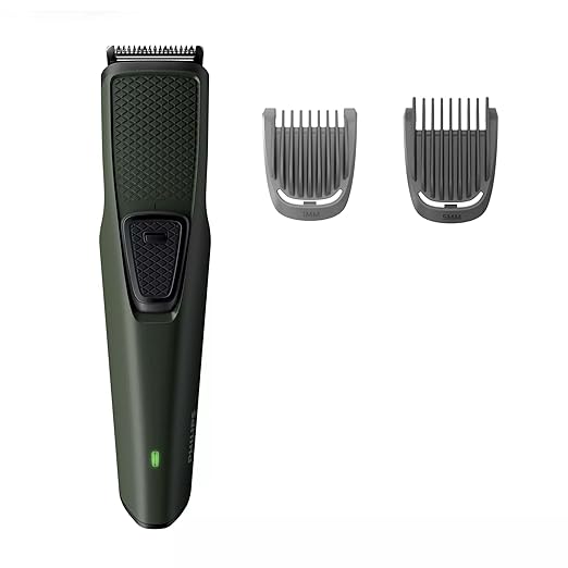 Philips BT1230/15 Corded Electric Skin-friendly Beard trimmer for Men, Dura Power Technology, Cordless Rechargeable with USB Charging, Charging indicator, Travel lock - Thumbnail 6
