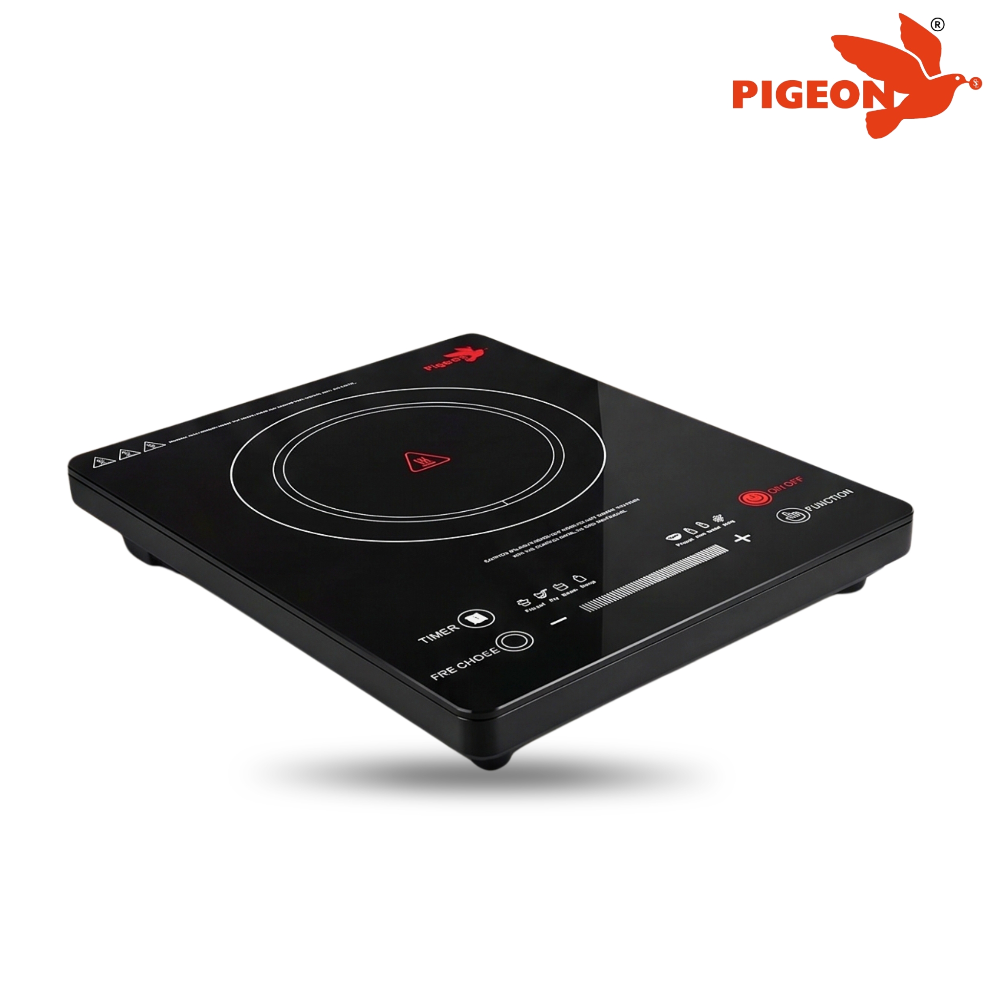 Pigeon EVA+ SAP14666 Infrared Cooktop 2200 Watts Black Full touch Panel - Thumbnail 3