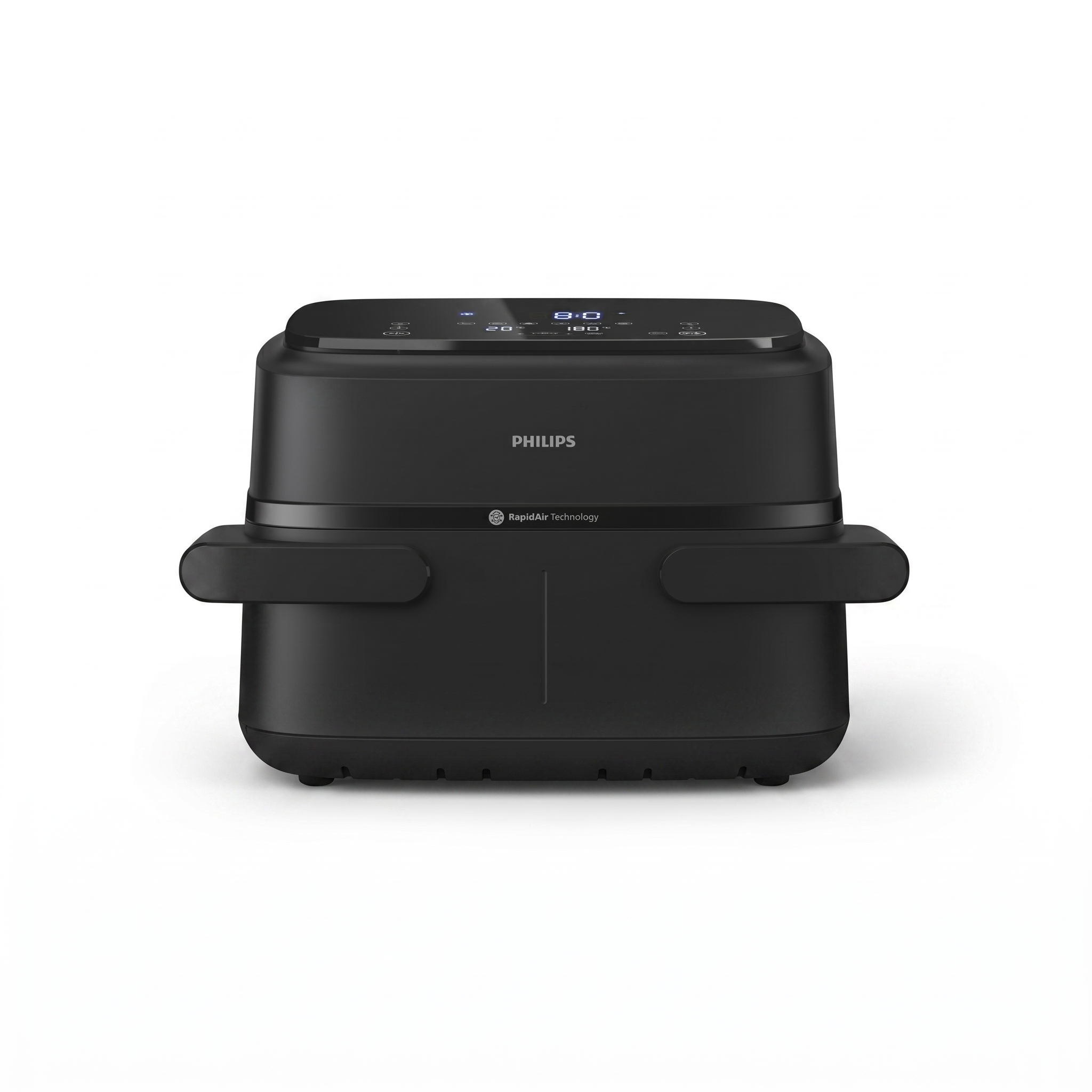 Philips NA150/09 Airfryer 1000 Series Dual Basket -Black-2450 Watts - Thumbnail 3