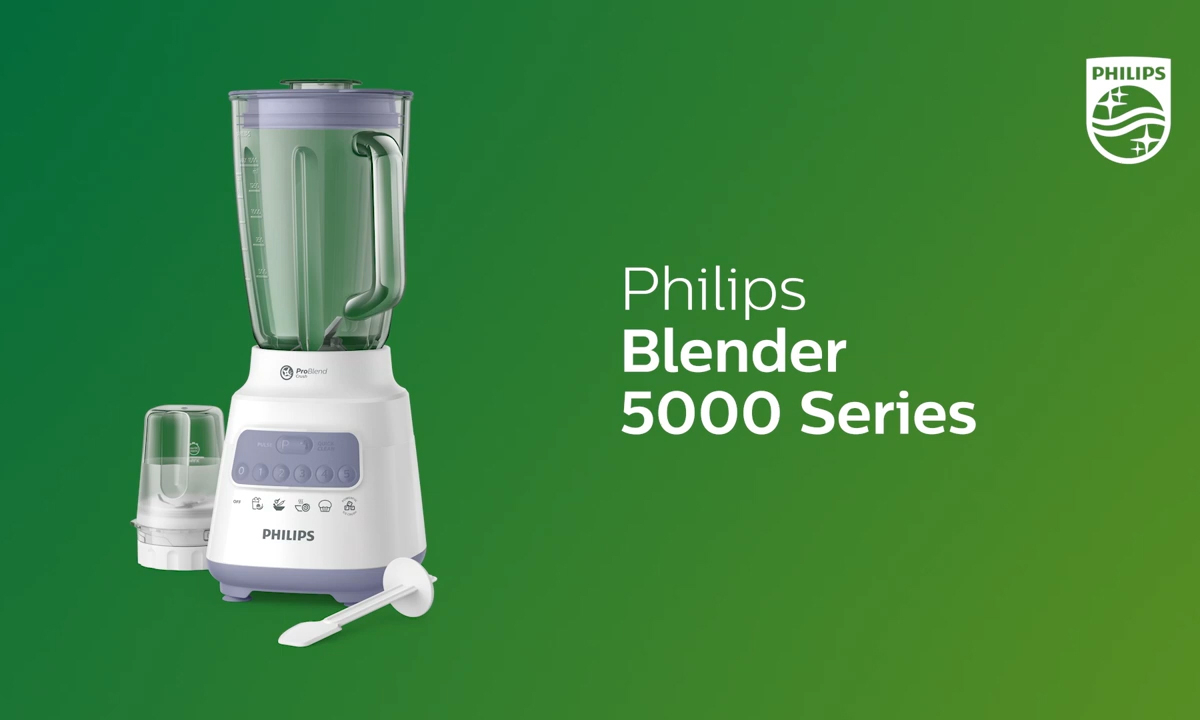 Philips HR2223/00 Blender 5000 Series – 700W Powerful Blender with Pro-Blend Crush Technology - Thumbnail 6