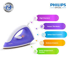 Philips Classic Dry Iron GC098/30 -Purple 750W - Thumbnail 4