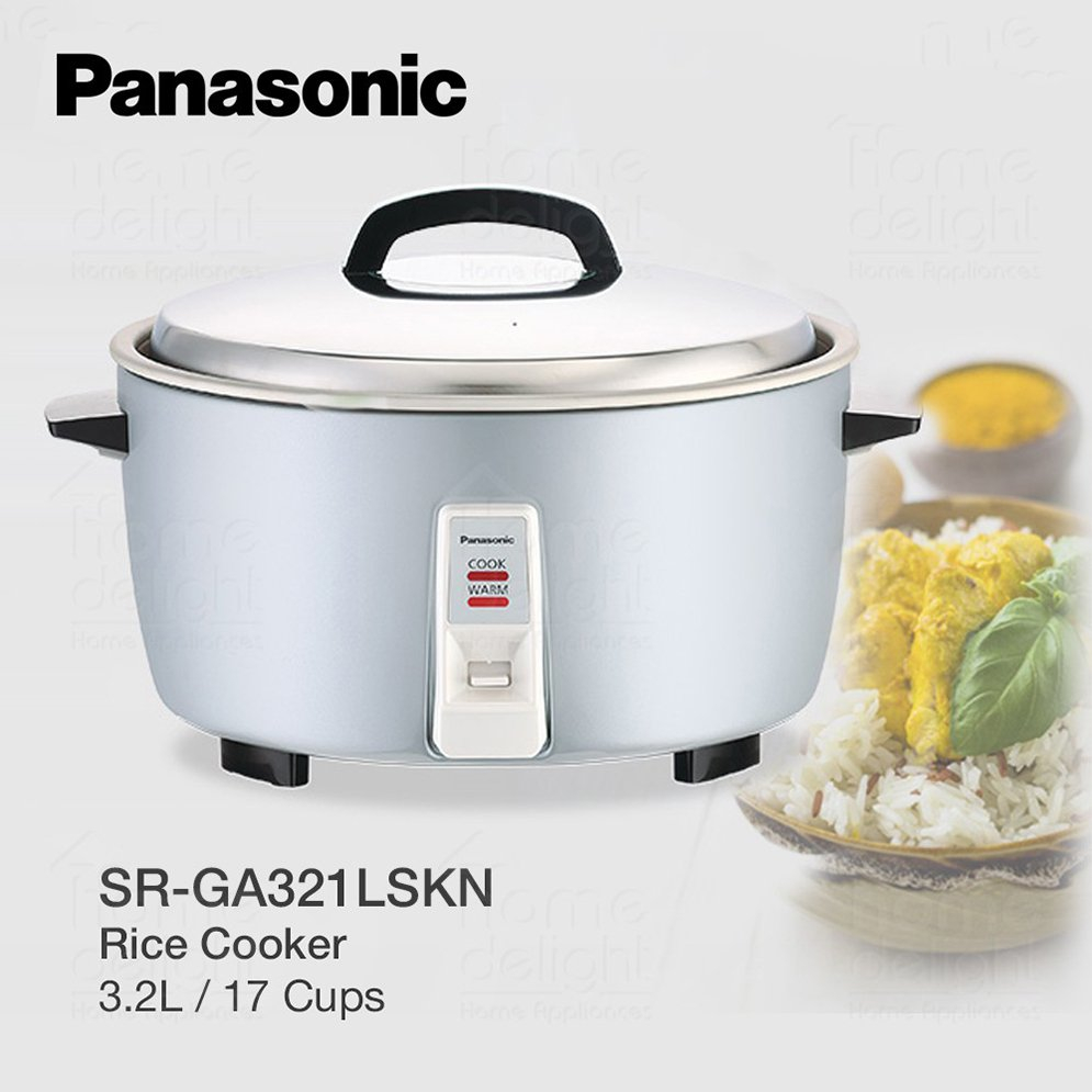 Panasonic SR-GA321 Conventional Rice Cooker – 3.2L | 1025W | 1–17 Cups | 5-Hour Keep Warm - Thumbnail 4