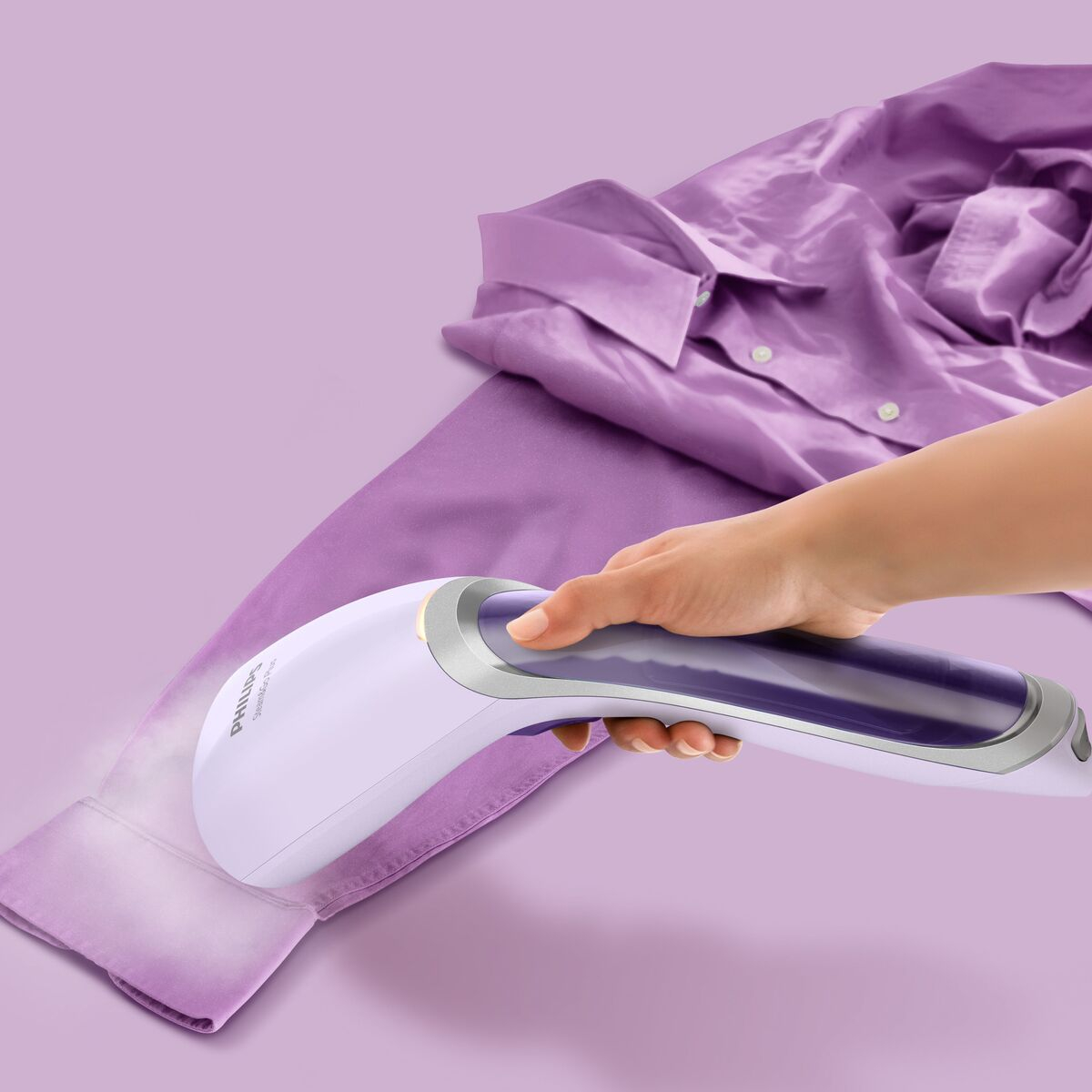 Philips GC360/30 Handheld Garment Steamer Vertical & Horizontal Steaming, 1200 Watt. - Thumbnail 5