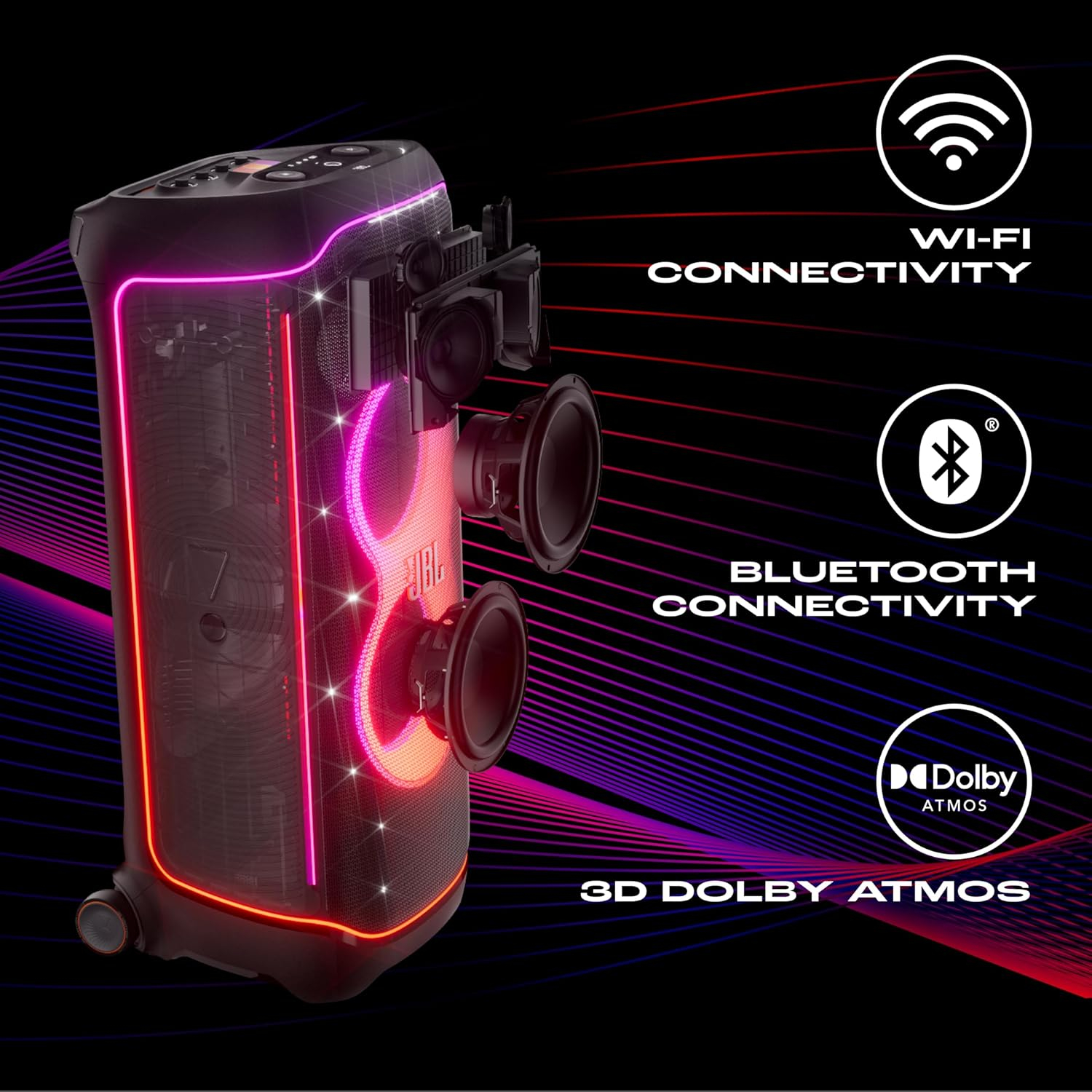 JBL PartyBox Ultimate 1100W Bluetooth Party Speaker - Thumbnail 4