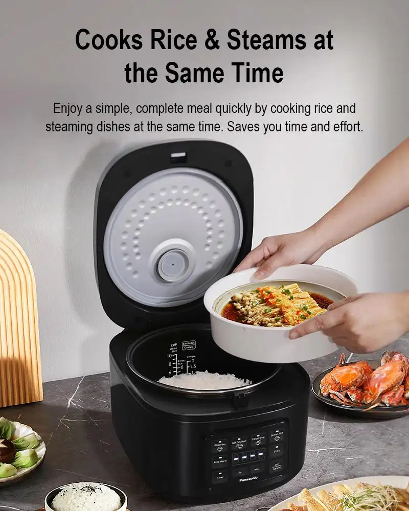 Panasonic 1.8L SR-DA182 Rice Cooker - Thumbnail 3