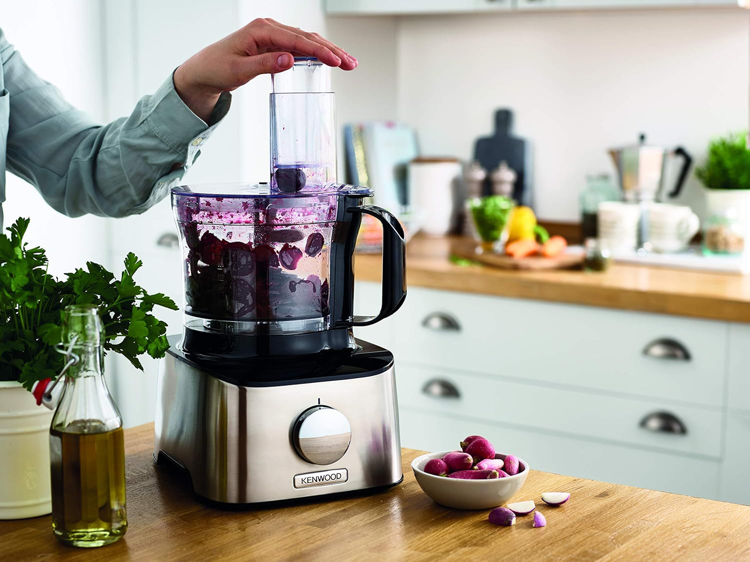 Kenwood FDM302SS Food Processor Multipro Compact 800W – 2.1L Bowl (Silver) - Thumbnail 3