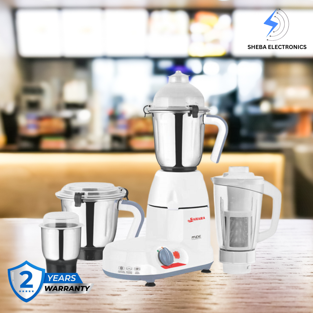 Sahara Pride 4 In 1 Mixer Grinder & Blender - 750W - Thumbnail 3