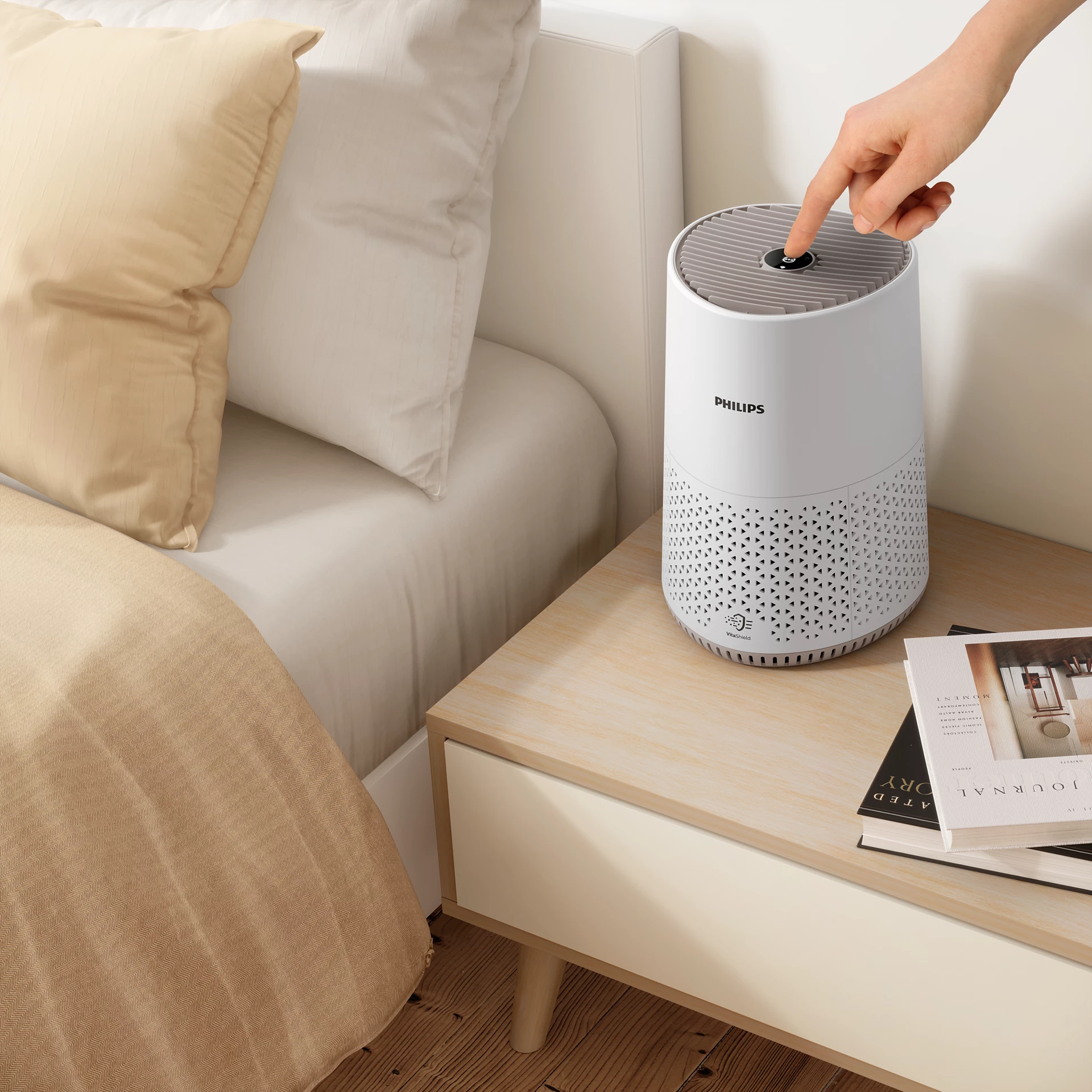 Philips 600i Series Air Purifier (AC0650) – Compact, HEPA Nano Protect, App-Controlled - Thumbnail 3