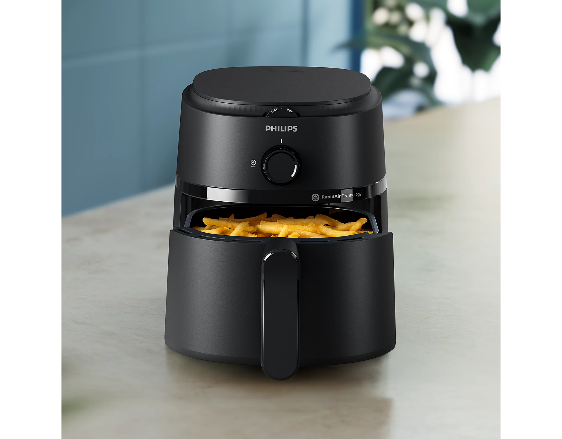 Philips Air Fryer NA110 – 3.2L, 1300W Black - Thumbnail 6