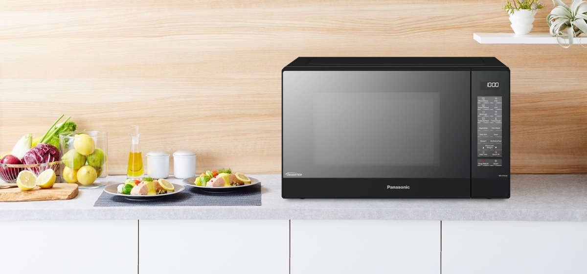 Panasonic NN-ST65JBKPQ – 32L Inverter Microwave Oven (1000W, Black) - Thumbnail 2