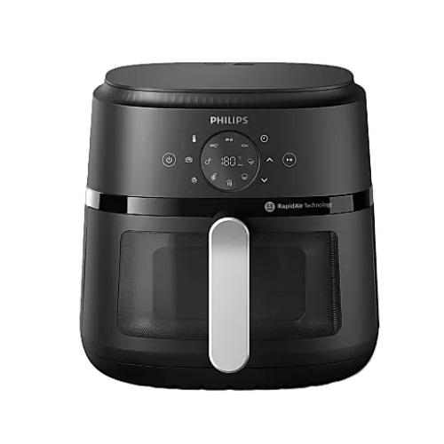 Philips NA221 4.2L Digital Air Fryer 1500W with Rapid Air Technology | LED Display & Cooking Window  | 2 Years Warranty - Thumbnail 6
