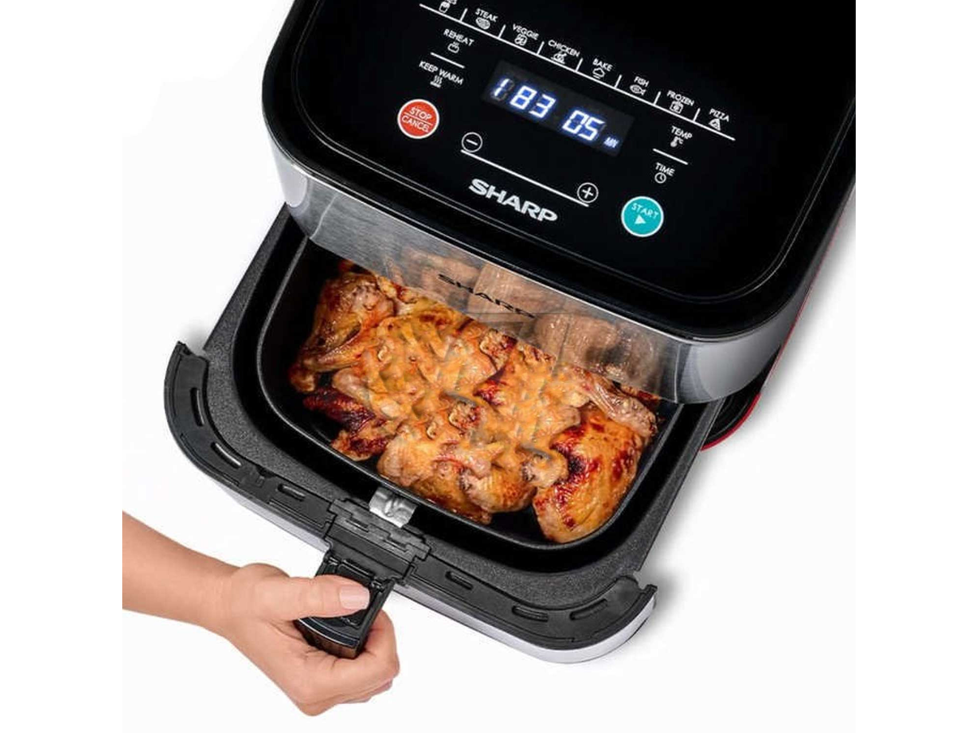 Sharp KF-AF70RT-S3 || 7L || Air Fryer - Thumbnail 2