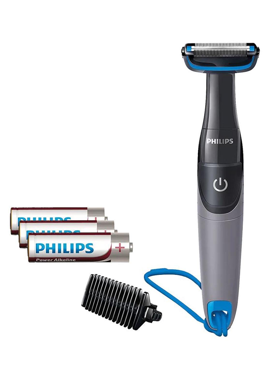 PHILIPS BG 1025/15 Showerproof Battery Powered Body Groomer Shaver For Men, - Thumbnail 3