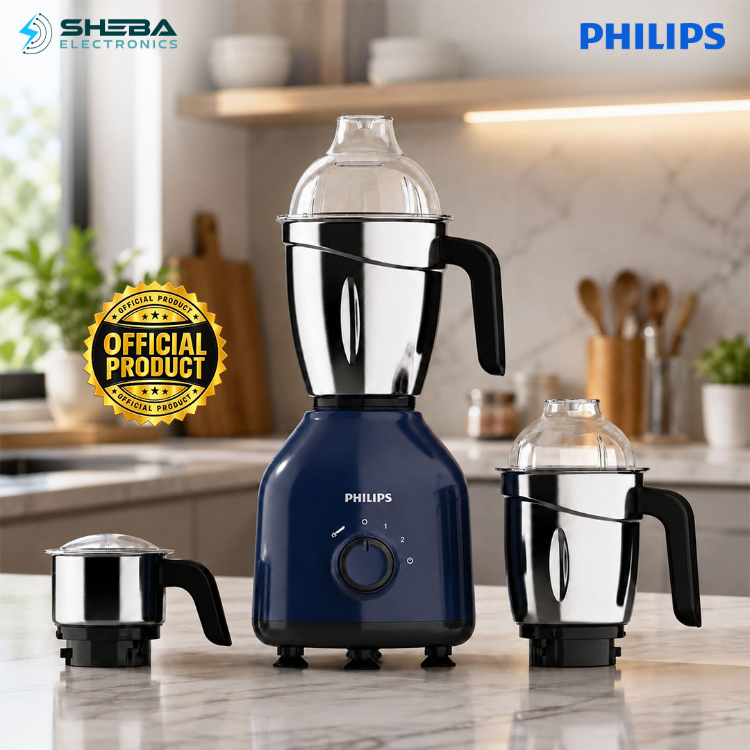 Philips HL7757/01 Mixer Grinder 750Watts 3 Jars - Premium Blue - Thumbnail 2