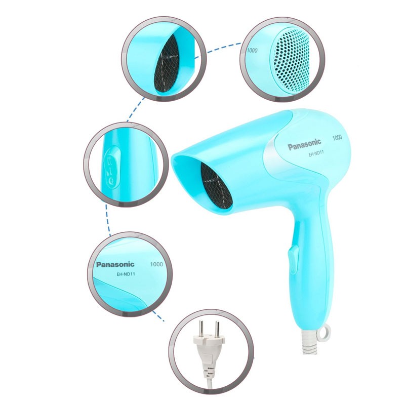 Panasonic Hair Dryer EH-ND11 – 1000W | 2-Speed | Overheat Protection - Thumbnail 2