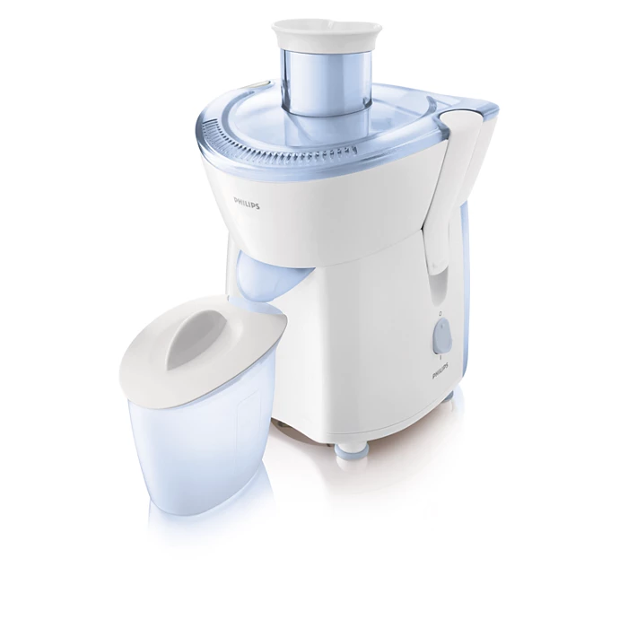 PHILIPS HR-1821 Juicer 0.5 L White and Blue || 600W - Thumbnail 3