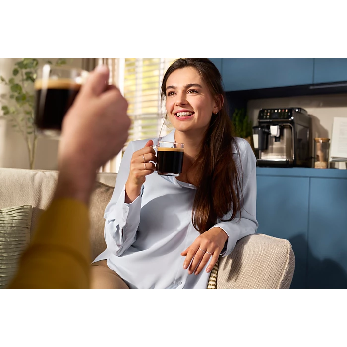 Philips 1200 Series Fully Automatic Espresso Machine (EP1220/00) – Classic Milk Frother, 2 Coffee Varieties, Intuitive Touch Display - Thumbnail 3