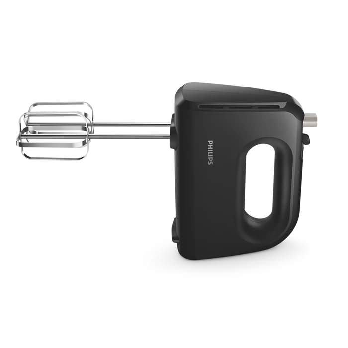 Philips HR3705/10 Daily Hand Mixer 300W 5-Speed Black - Thumbnail 5