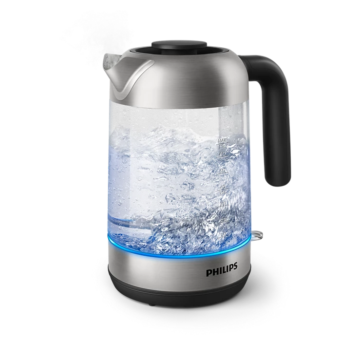 Philips 5000 Series HD9339 Glass Electric Kettle – 1.7L, 2200W Power, Modern Design - Thumbnail 4