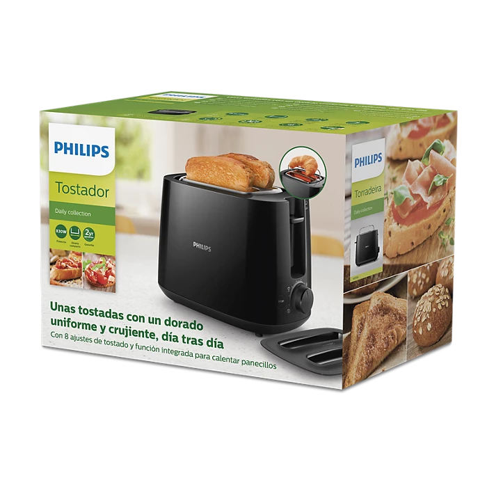 Philips HD2582/90 Daily Collection Toaster - Thumbnail 2
