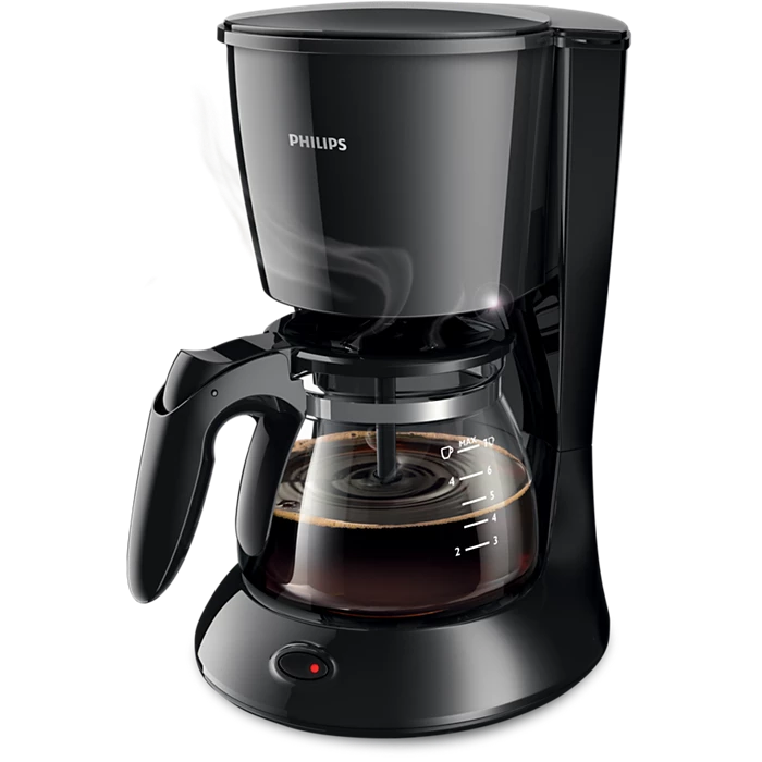 Philips HD7432/20 Drip Coffee Maker, 0.6 L, Ideal for 2-7 cups, 750W, Black, Medium . - Thumbnail 4