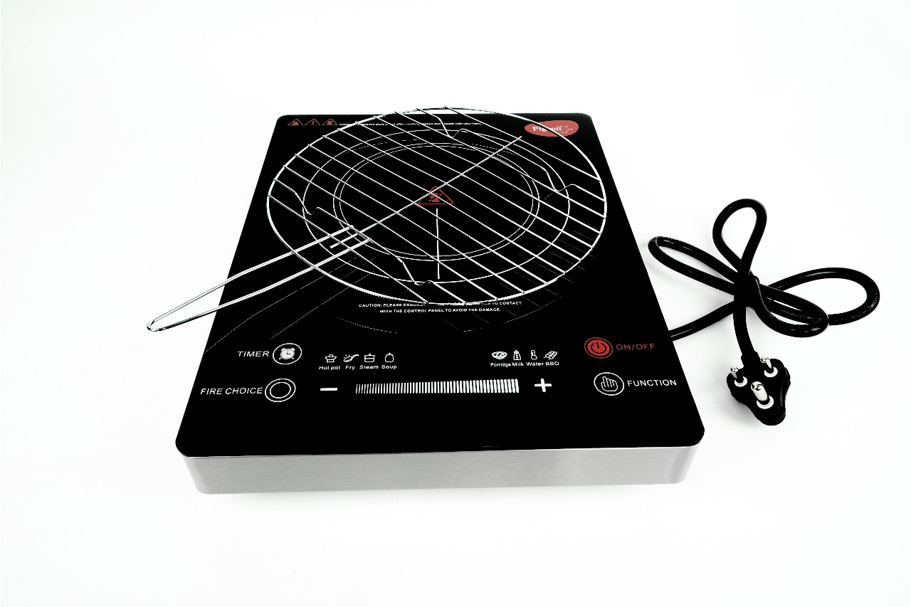 Pigeon EVA+ SAP14666 Infrared Cooktop 2200 Watts Black Full touch Panel - Thumbnail 3