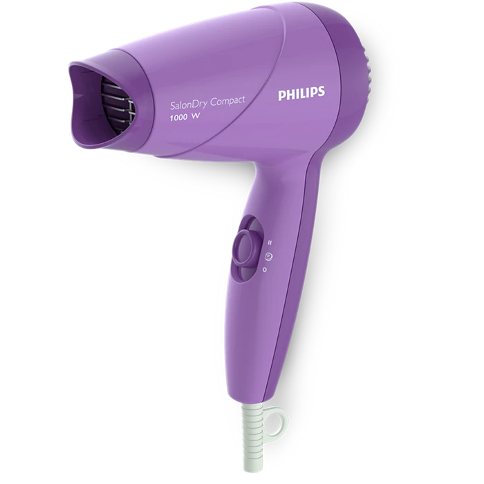 Philips HP8100/46 Hair Dryer-1000 Watts- Purple
