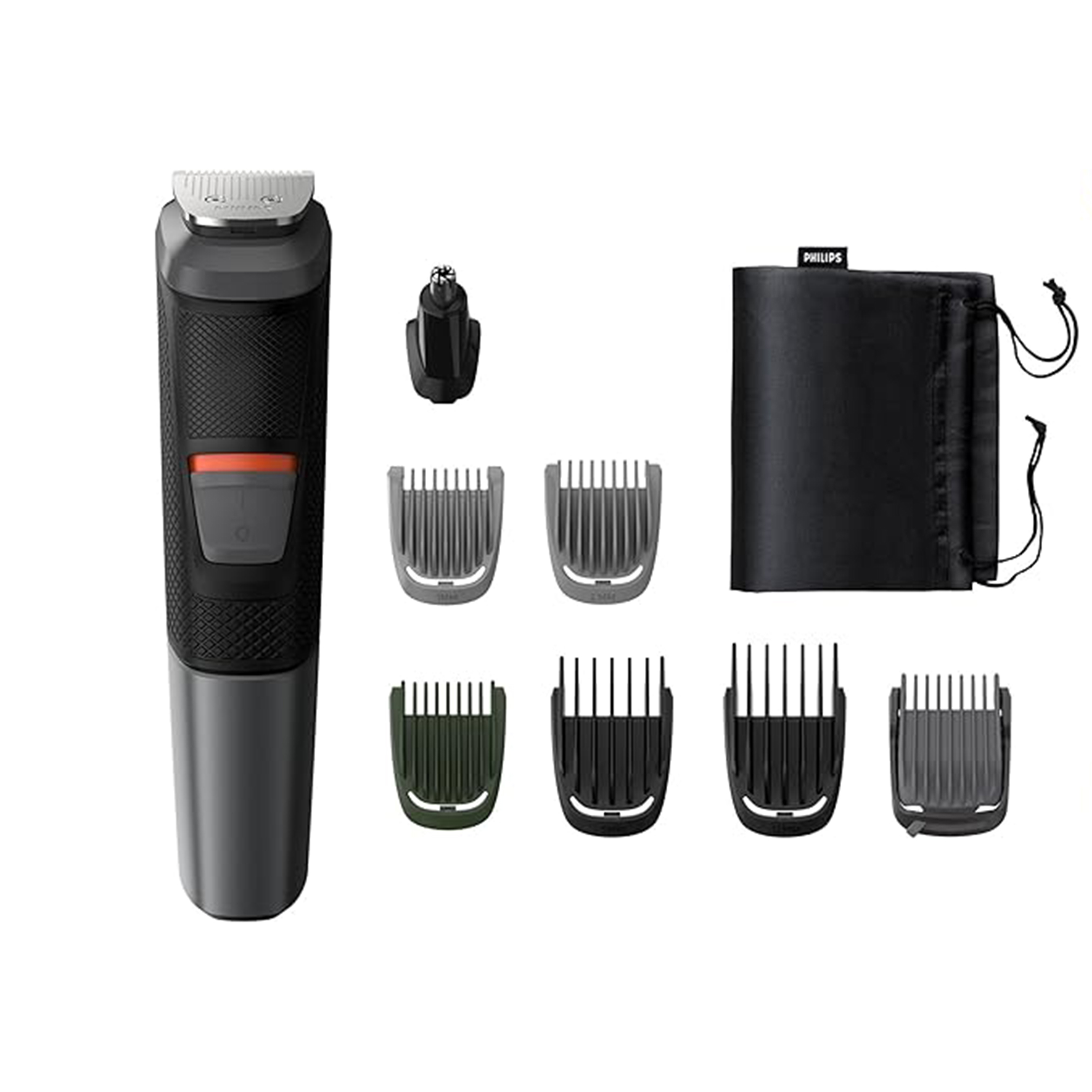 Philips Multigroom Series 5000 MG5720/18 Black, Grey Rechargeable