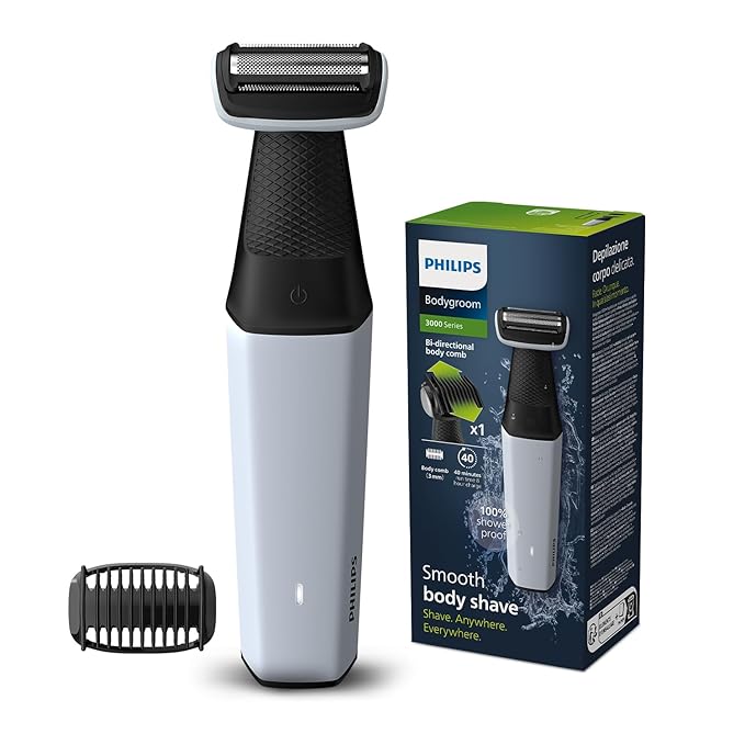 Philips BG3007/01 Body Groomer for Men – Skin Safe All-in-One Trimmer