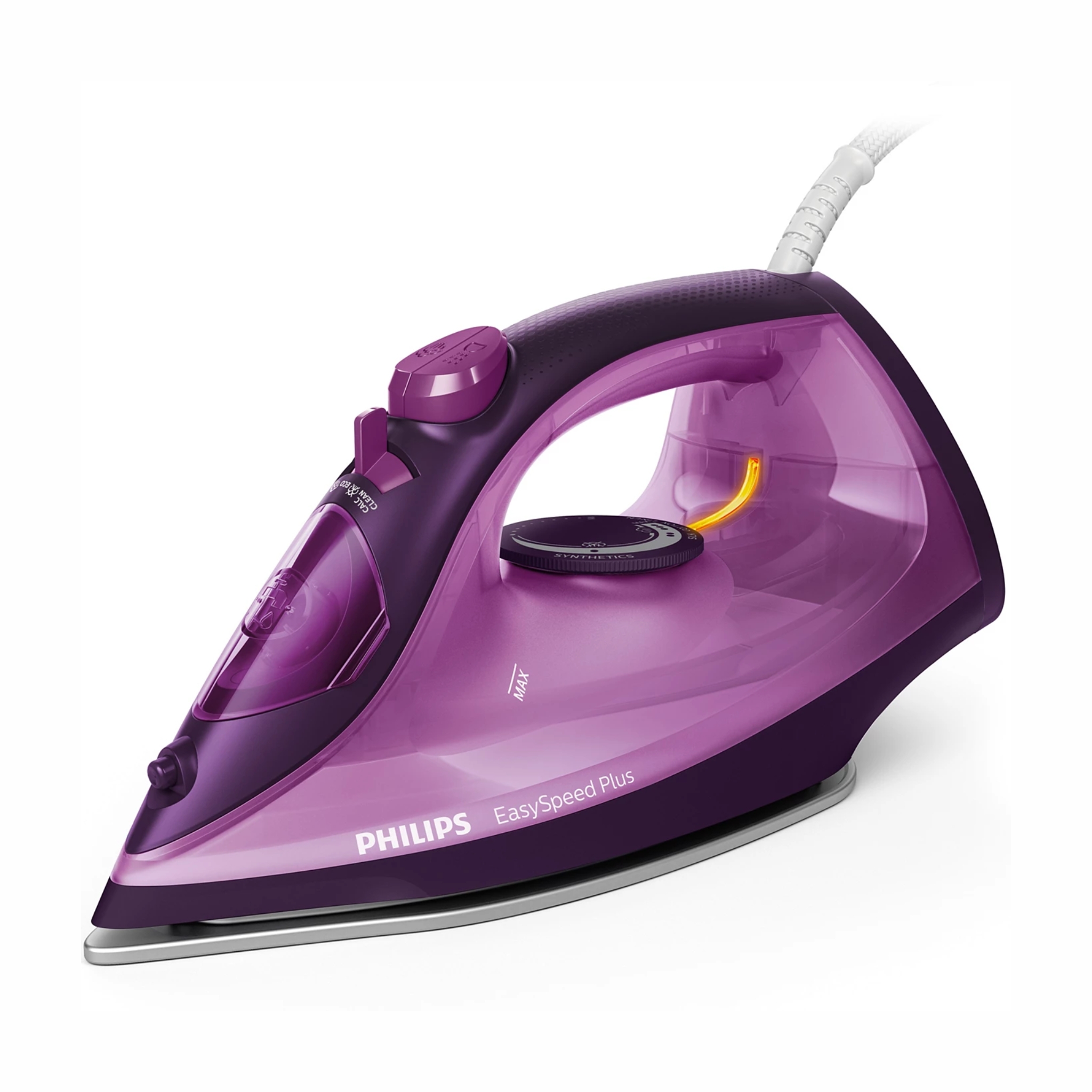 Philips GC2147/30 Easy-Speed Plus Steam Iron 2400 Watts Ceramic Soleplate Purple  (0 reviews)