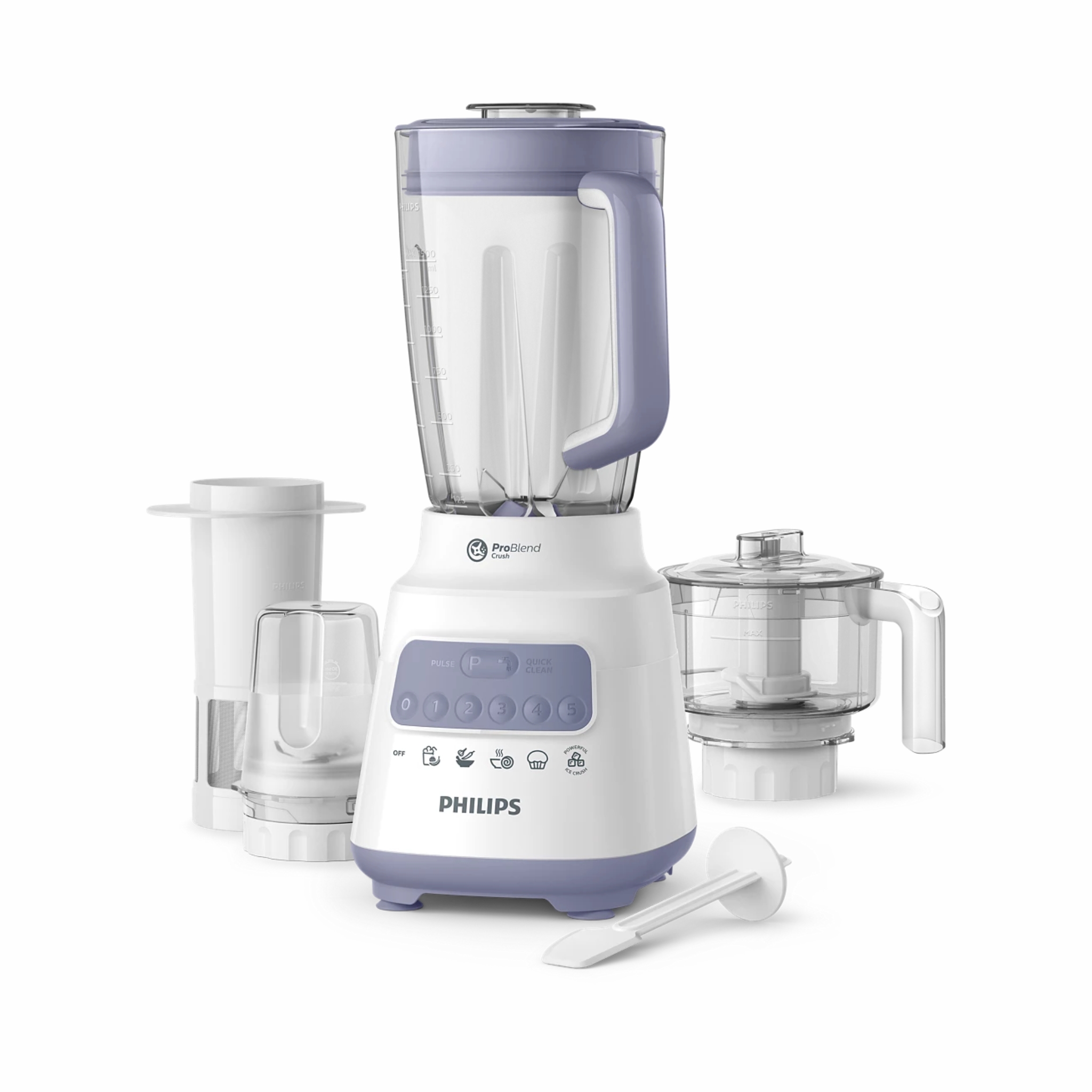 Philips HR2223/00 Blender 5000 Series – 700W Powerful Blender with Pro-Blend Crush Technology