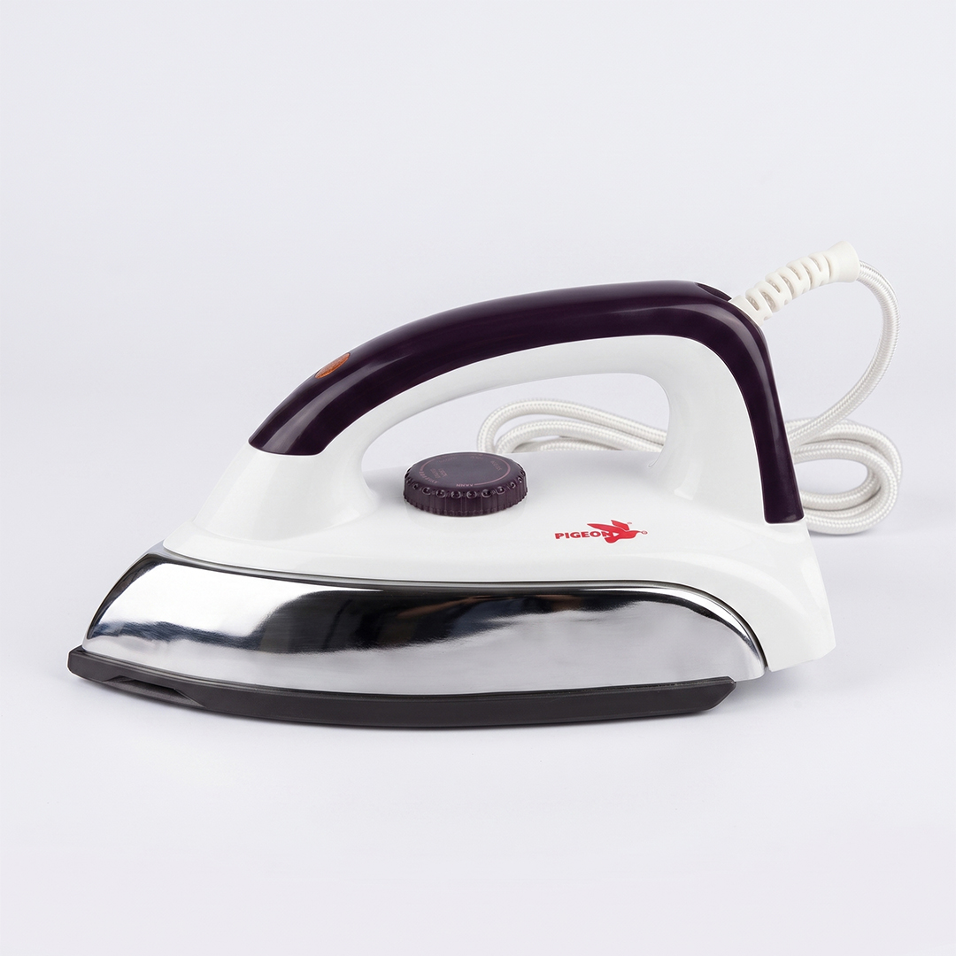 Pigeon PG-191 Electric Dry Iron,1000 Watts, Warranty	3 Years