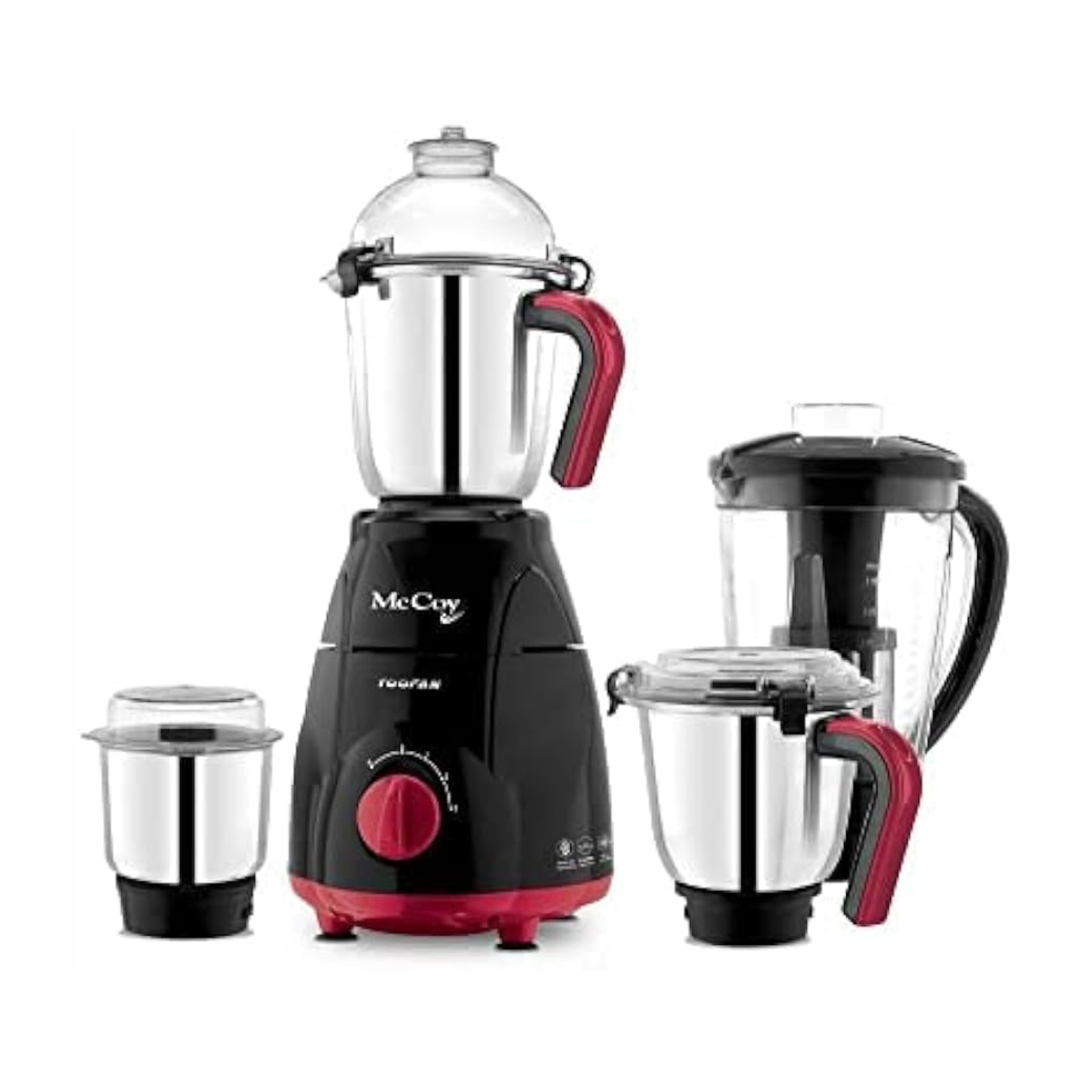 McCoy Toofan Mixer Grinder 1200Watts 4 Jars.